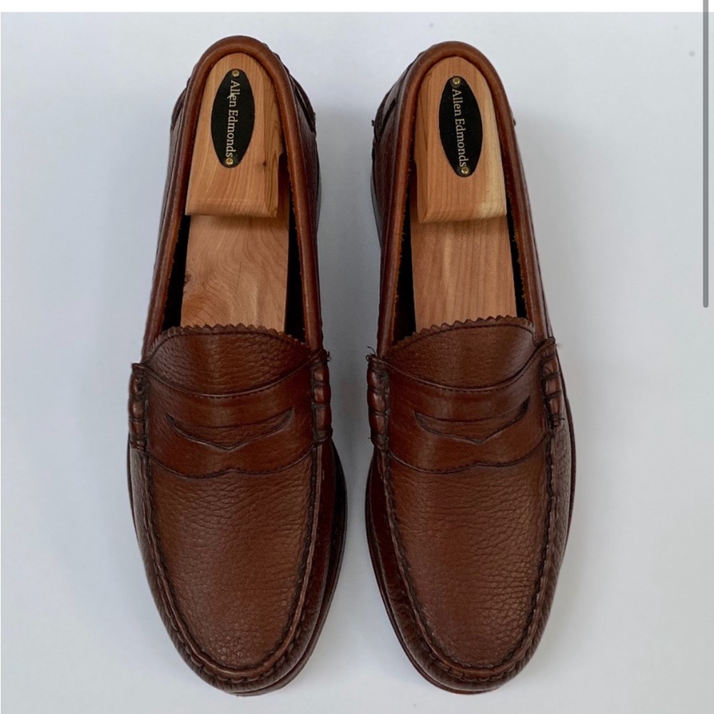 Allen Edmonds Brown Leather Loafers